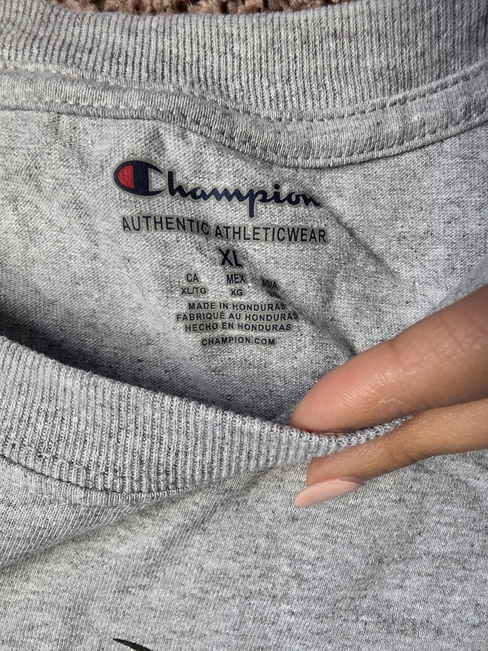 Champion 2022 Men's Basketball Championship Gray T-Shirt - Picture 5 of 5